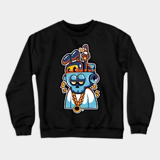 hide and spray Crewneck Sweatshirt